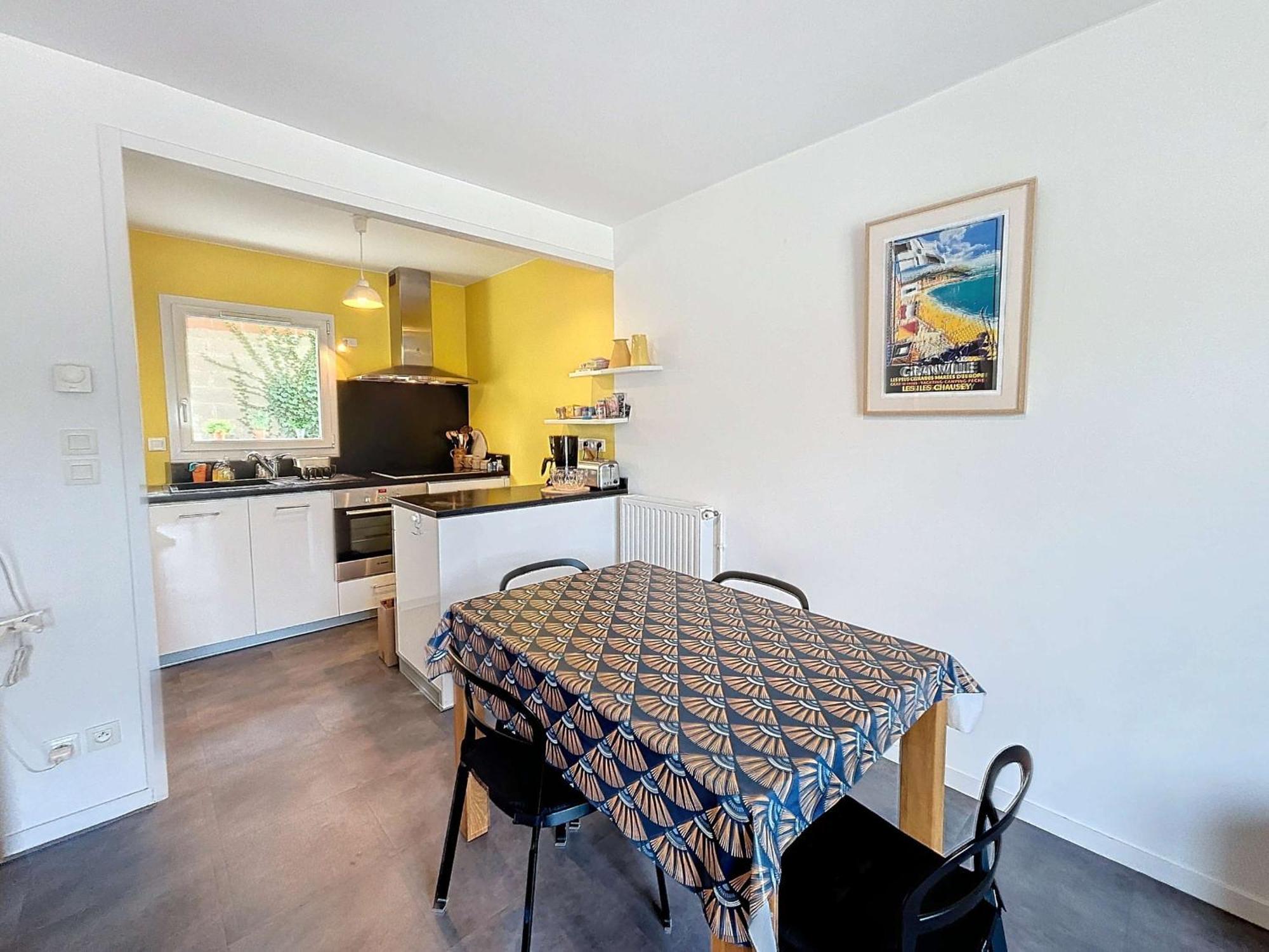 Appartement Moderne Centre-Ville, 600M Plage, Residence Securisee, Parking - Fr-1-361-368 Granville Eksteriør bilde